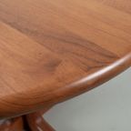 Ronde Deense Eettafel, Vol Teak Hout 69269 thumbnail 6