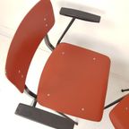 2 Marko Stoelen Model S201 Setprijs | Armleuning Ossenbloed thumbnail 4