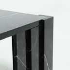 Large Italian Modern Black Marble Coffee Table 1970S thumbnail 10