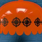 Vintage Oranje Hanglamp, Jaren '60, Deens Design Fog & Mørup thumbnail 9