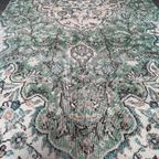 Groen Vintage Yuruk Vloerkleed 220 X 113 Cm thumbnail 3