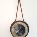 Vintage Mauthe Wandklok Opwindklok Wandklok thumbnail 2