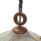 Vintage Duitse Kristallux Design Hanglamp thumbnail 11
