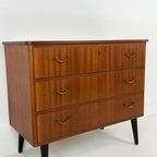 Scandinavisch Vintage Teak Fineren Ladekast Stenvo thumbnail 3