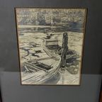 Pieter Dupont (Amsterdam 05-07-1870 – Hilversum 07-02-1911) - Ets - 1895 thumbnail 6
