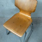 Vintage Pagholz Plywood Stoel – Adam Stegner, 1970’S thumbnail 3