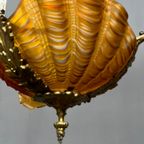 Kroonluchter In Art Nouveau-Stijl. thumbnail 6