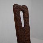 French Brutalist Tripod Chair thumbnail 2