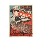 Gerestaureerde Affiche 28 Mei 1940 Halt Sire Dat Vergeten Wij Nooit thumbnail 8