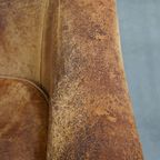 Goed Doorleefde Vintage Schapenleren Clubfauteuil Met Een Stoere Look Van Nico Van Oorschot thumbnail 8