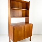 Kleine Teak Wandkast / Small Teak Wallunit | Vintage Kast thumbnail 2