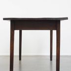 Tijdloze Antieke Vroeg 19e Eeuwse Engelse 6 Persoons Eettafel Met Een Prachtig Blad Van Notenhout thumbnail 8
