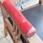 Sale! Dutch Design Art Deco Amsterdamse School Kappersstoel. thumbnail 11