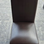 6 Leren Stoelen – Tex Choco Model thumbnail 2