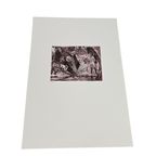 R. Van Imde - Litho - Abstract - Expressief - Gesigneerd - 1987 thumbnail 2
