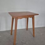 Vintage Tafel Met Ingelegd Blad thumbnail 5