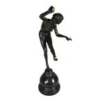 Claire Jeanne Roberte Colinet - Brons - 'La Jongleuse' - Frankrijk - 1880-1950 thumbnail 3