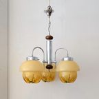 Vintage Murano Hanglamp Mazzega Italiaans Design thumbnail 8