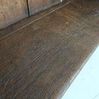 Antique Westcountry Pine High Back Settle 1800S thumbnail 3