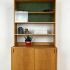 Scandinavisch Vintage Eiken Fineren Buffetkast Kvarnasen thumbnail 14