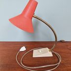 Vintage Gelede Metalen Bureaulamp, Jaren 60 thumbnail 22