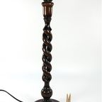 Houten Lampvoet Tafellamp Met Gedraaide Poot thumbnail 3