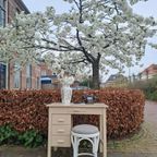 Retro Vintage Bureau, Desk Met Ladeblok, Bureautje thumbnail 3