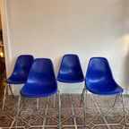 Eames Plastic Side Chair 🧿 Cobalt Blue thumbnail 3