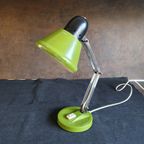 Bureaulamp - Tafellamp - Bedlamp - Groen - Jaren '60/'70 thumbnail 2