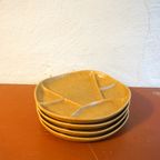 Grès Gradient Stoneware Fondue Plates * Longchamp * Set Of 7 thumbnail 4