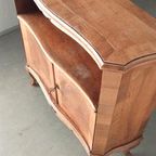 Vintage Antieke Italiaans Dressoir Kastje Wandmeubel thumbnail 8