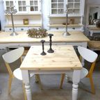 Prachtige Landelijke Ronde Eiken Tafel 120 Cm thumbnail 6