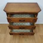 Vintage Landelijk Ladekastje Ladekast, Commode Dressoir 2405 thumbnail 6