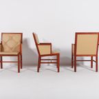 Set Of 3 Bernt Andersson Armchairs From <<<brand>>>, 1980’s Sweden thumbnail 3
