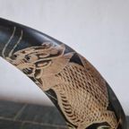 Vintage Draak Phoenix Feniks Buffel Hoorns. thumbnail 8