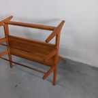 Zeldzaam Wim Den Boon (attrib) Modernistische Side Table Wandmeubel thumbnail 19