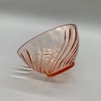 Vintage Rosaline Perglas Schaaltje Arcoroc Swirl thumbnail 6