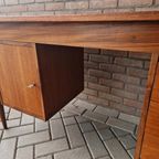 60'S Vintage Bureau Deens Bureau Teakhouten Desk thumbnail 17