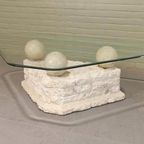Vintage Postmodern Magnussen Ponte Steen Salontafel thumbnail 10