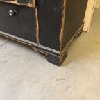 Brocante Eendeurskast / Kledingkast thumbnail 10