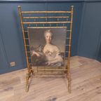 Schitterende Sleets Verguld Antiek Haardscherm thumbnail 2