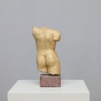 Sculptural Female Torso Signed Ac thumbnail 4