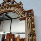 Barok Rococo Wandconsole Sidetable Met Marmer Blad En Spiegel 03 thumbnail 14