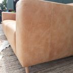 Stoere Leren Bank – Mountain Alp 2,5-zits Lichte Camel Kleur thumbnail 5