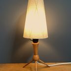 Wood Smalll Table Lamp 1960s thumbnail 3