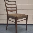 Vintage Teak Houten Eetkamerstoel Pastoe St09 Stoel Teakhout thumbnail 8