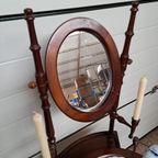 Antieke Victoriaanse Wastafel / Lampethouder thumbnail 9