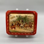 Vintage Blik Albert Heijn Paarden En Koets thumbnail 3