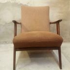 Vintage Fauteuil Webe Louis Vanteeffelen ? Zetel Mid Century thumbnail 3