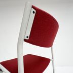 Set Van 6 Stapelbare Stoelen Van Gijs van der Sluis, 1970's thumbnail 11